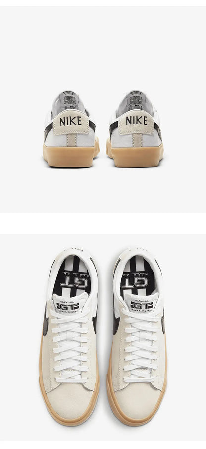Oficiální autentické unisexové klasické nízké skate boty Nike SB Blazer Zoom DC7695-100