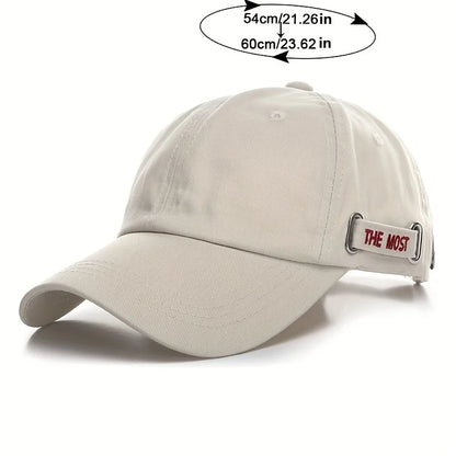 Modische Baseballkappen für Damen und Herren – einfarbige Snapback-Kappen – Baseballkappen für Schüler und Studenten