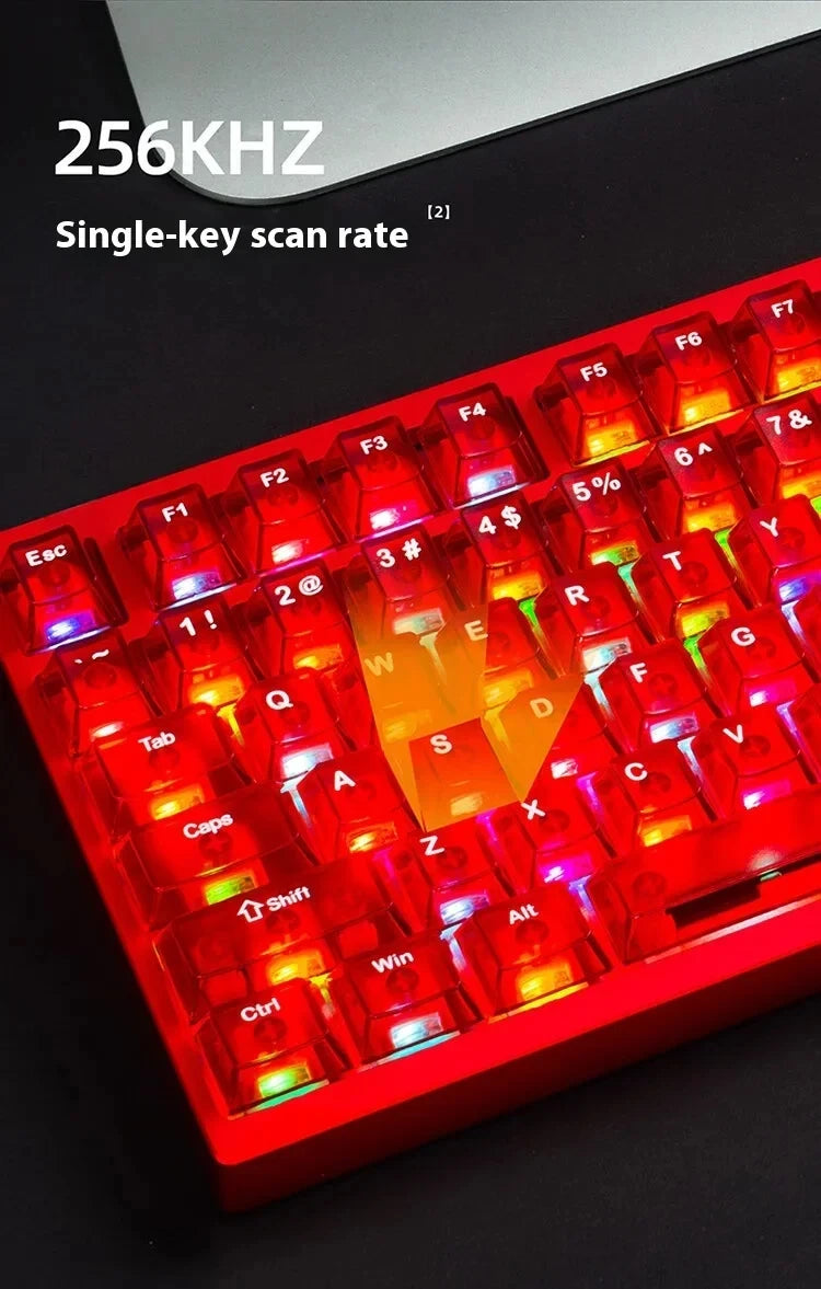 IROK MG75 Pro MG75 Max Aluminum Magnetic Gaming Computer Mechanical Keyboard 75% Rapid Trigger 8K RGB Hotswap Gamer Keyboard