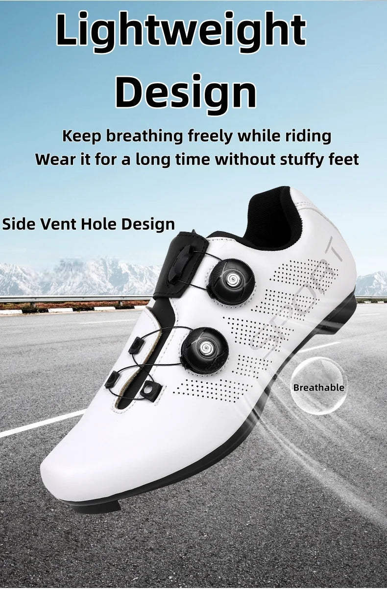 Cycling Sneakers Breathable MTB Shoes Men Women Trail Mountain Bicycle Riding Shoes Sport Road Bike Shoes SPD Pedal Cycle Shoes