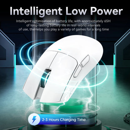 Attack Shark R1/X11 Tri-Mode Wireless Gaming Mouse 18K DPI PAW3311 Bluetooth/2.4GHz/Wired Lightweight Programmable for PC/Laptop