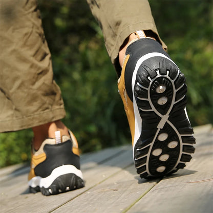 Men Shoes Leather Casual Shoes For Men Sneakers Spring Autumn Winter Shoes For Male Tennis Lightweight Walking Shoes