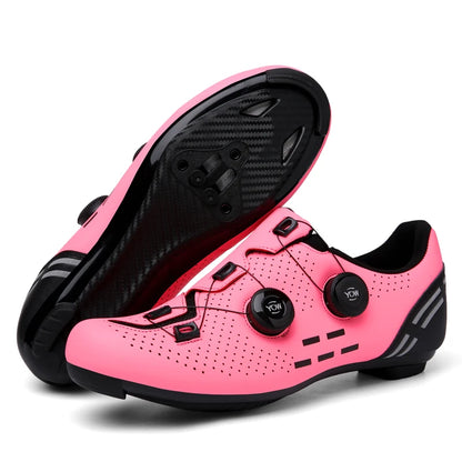 Sapatos de Ciclismo de Alta Qualidade para Homem SPD Autoencaixe Estrada Bicicleta Desporto Sapatos de Ciclismo MTB de Montanha Antiderrapantes para Mulher 36-47