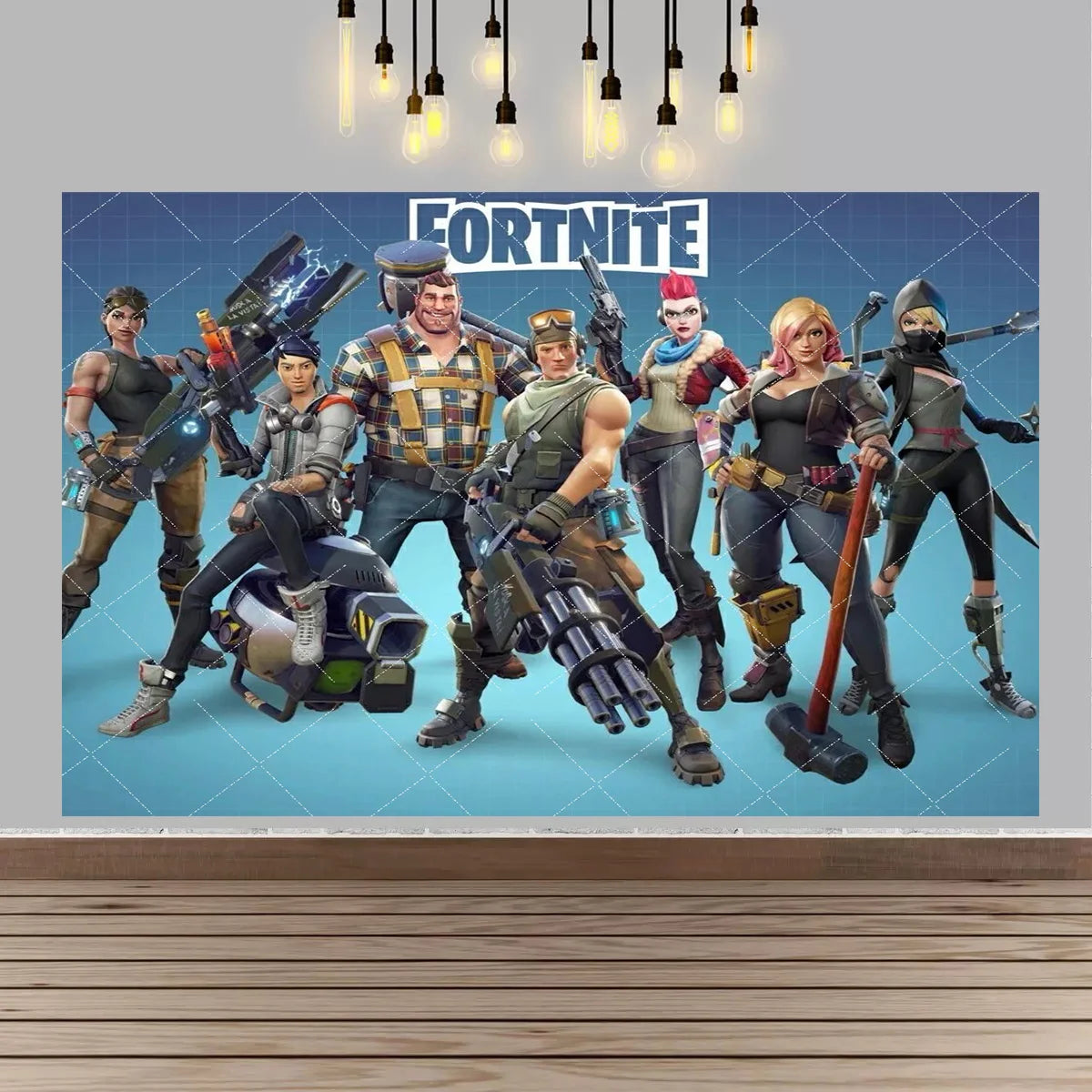 Backdrop F-fortniteds para Festa de Aniversário de Rapaz, Faixa Decorativa Infantil, Decoração de Mesa de Bolo de Aniversário, Acessórios para Festa, Adereços Fotográficos e Presente