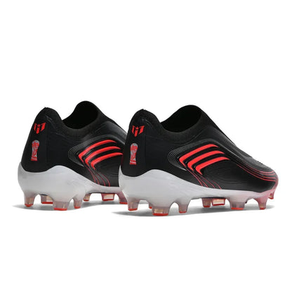 Chaussures de football pour hommes de haute qualité, sans lacets, à enfiler, crampons de football antidérapants pour terrain synthétique TF/FG, chaussures d'entraînement, Chuteira Campo F50