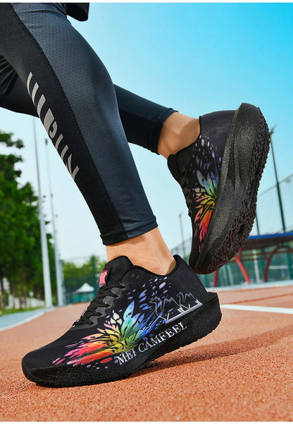 2026 New Eagle Pattern Running Shoes Carbon Plate Marathon Sports Shoes Ultra-Light Breathable Cushioning Training Running Shoes