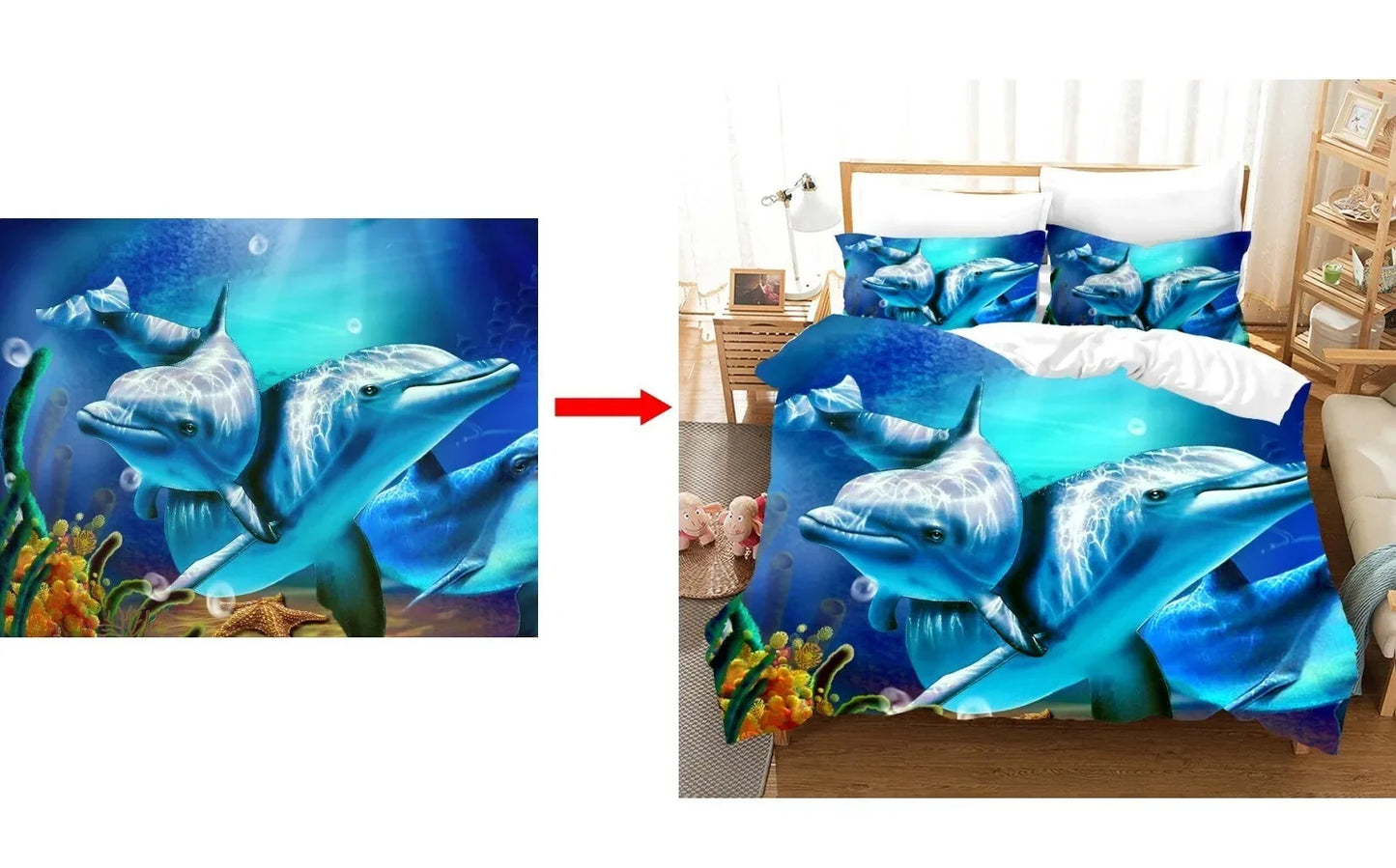 Capa de edredão infantil Cartoon Minecraft, conjunto de cama com capa de edredão, tamanho Queen, King e Full, com 1/2 fronha para quarto