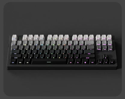 2025 Original Daylight Keycaps PBT Translucent, Side-engraved OEM 136 Keys, Customized To Fit 60/84/98/108 Mechanical Keyboards.