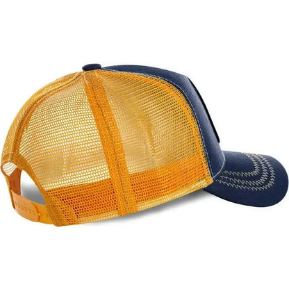 Boné de Basebol Dragon Ball Son Goku para Homem, com Bordado, Pala de Sol, Rede Trucker Ajustável, Estilo Hip-Hop para Viagens de Verão