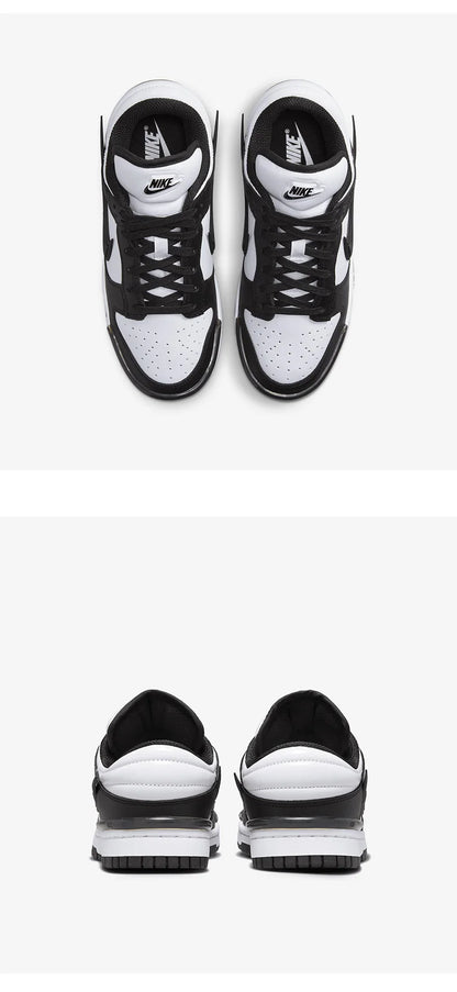 Sapatilhas casuais minimalistas Nike oficiais e autênticas para mulher, respiráveis, com atacadores e sola grossa DZ2794-001