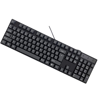 Keycap con lettere spagnole, francesi, russe e arabe per tastiera gaming USB cablata 104 tasti per computer
