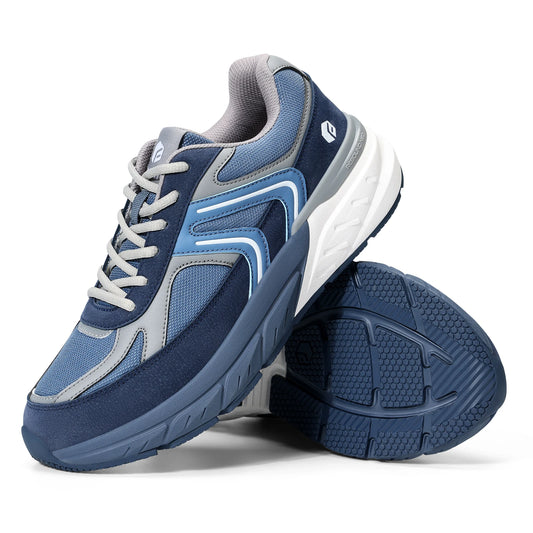 Fittington Wide Shoes For Man Walking Shoes Casual Sneakers Orthopedic Shoes Arch Support for Plantar Fasciitis Neuropathy