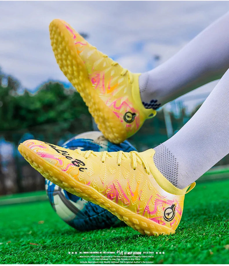 Zapatillas de fútbol profesionales para hombre y mujer de alta calidad, botas de fútbol de moda para hombre, talla grande 46, zapatillas de fútbol sala, deportivas para hombre