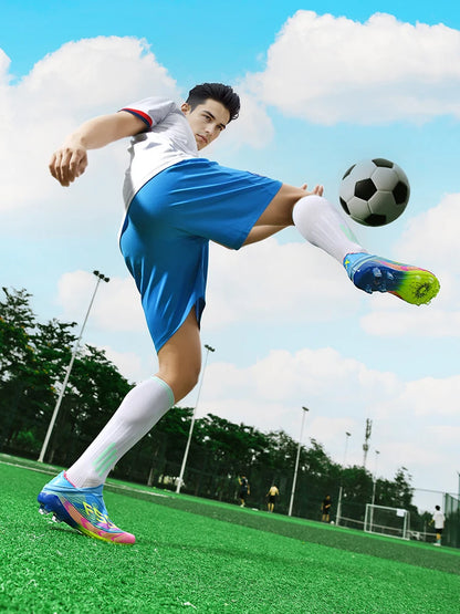 Men's Football Boots New Society Grass Tennis Adult Breathable Ultralight Outdoor Sports Male Soccer Shoes Sneakers Football Shoes