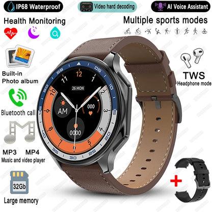 2025 New For OPPO Watch X High-End Business Watch Men 32Gb Memory Video Playback Smart Watch Sports Fitness Waterproof Bracelet