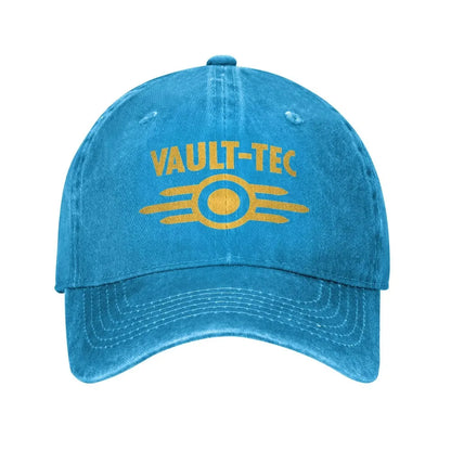 Vault Tec Logo Fallouted Game Sun Baseball Cap Unisex-Teens Design Hip Hop Hat Summer Trendy Tennis Skate Hot Sale Baseball Caps