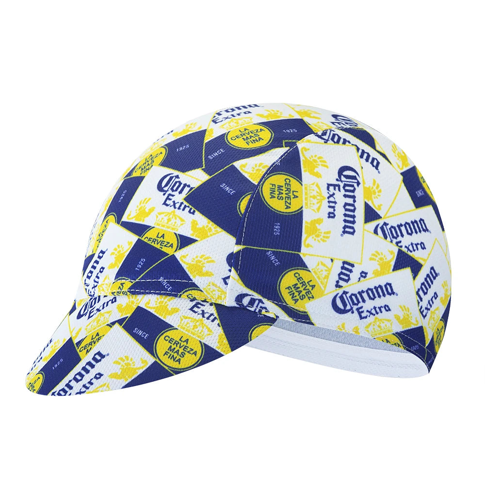 Boné de Ciclismo Beer para Desporto ao Ar Livre, Boné de Equipa para Bicicleta, Respirável, Proteção Solar de Verão, Unissexo