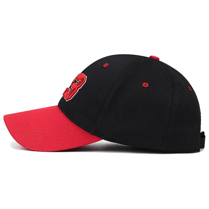 Cappellini da baseball unisex alla moda in cotone con lettere ricamate in 3D, regolabili con chiusura a scatto, cappellini da football, cappellini da camionista, cappellini da papà, cappellini da golf