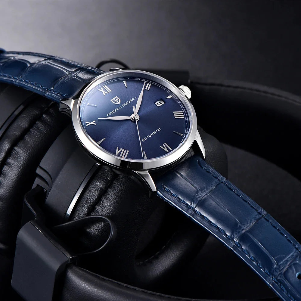PAGANI DESIGN 40MM Pilot Men Mechanical Watch Luxury Sapphire Glass Automatic Watch 100M Waterproof NH35 Wristwatch For Men