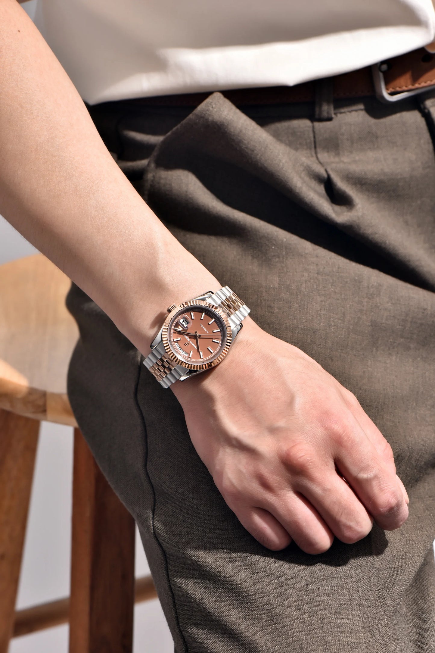 PAGANI DESIGN Enamel Dial 2026 New DD36 Men's Watches Silver Gold Luxury Automatic Watch Men Waterproof Mechanical Wristwatch
