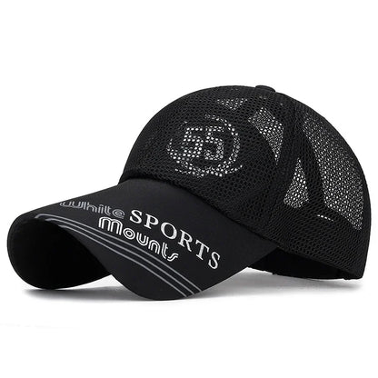 Fashion Accessories Print Pattern Breathable Brim Baseball Cap Unisex Outdoor Travel Casual Sport Adjustable Snapback Hat