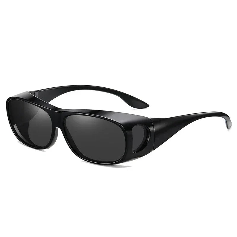 2025Polarized Sunglasses Fit Over Eye Glasses Driving Wrap Shield Goggles Fishing Glasses Sports Sunglasses Night Vision Glasses