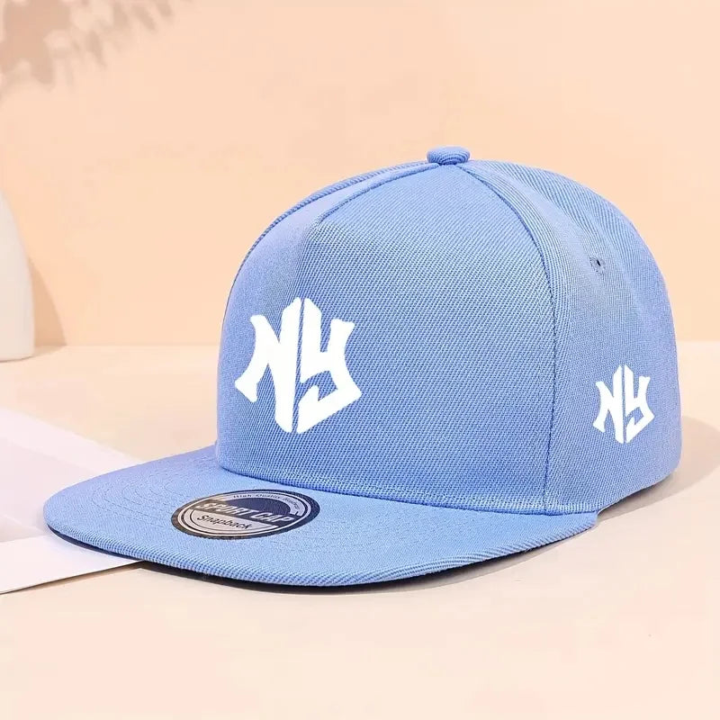 Cappellino da baseball con stampa neutra, per la primavera e l’autunno, regolabile, casual, in stile hip-hop, con visiera, per la protezione dal sole