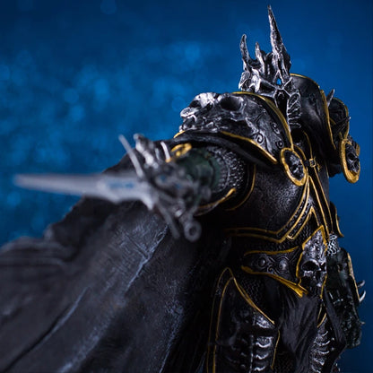 36cm herní periferie World of Warcraft, 7. král lichů Illidan Stormrage, anime figurka, model, dekorace na stůl, dárky, hračky pro děti