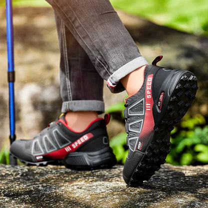 Scarpe da trekking da uomo impermeabili da outdoor con lacci, scarpe sportive, scarpe casual da bicicletta da donna, scarpe tattiche da allenamento da campo antiscivolo