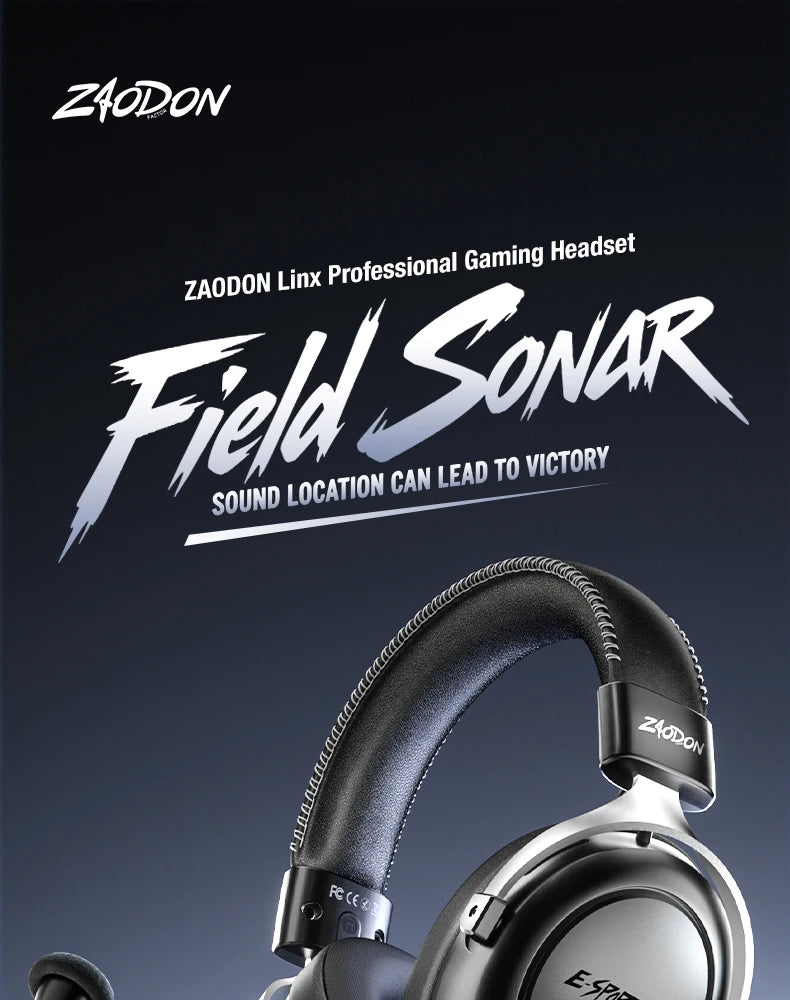 HaaYot Professional Wireless Gaming Bluetooth 6.0 Headset,7.1 Virtual Surround Sound,Low Latency 15ms for PC,PS5,Mobile,Switch