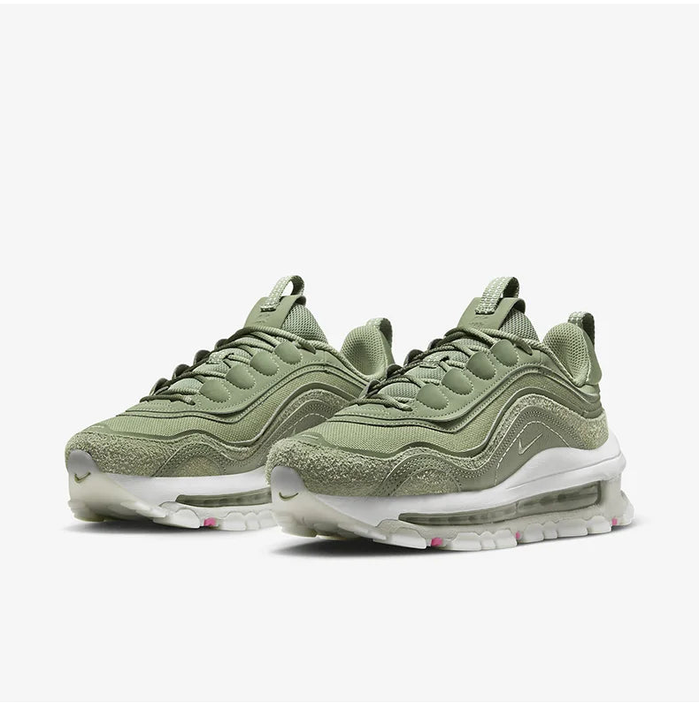 Γυναικεία παπούτσια τρεξίματος Nike Air Max 97 με αερόστρωμα και αναπνέουσα κατασκευή FB4496-300