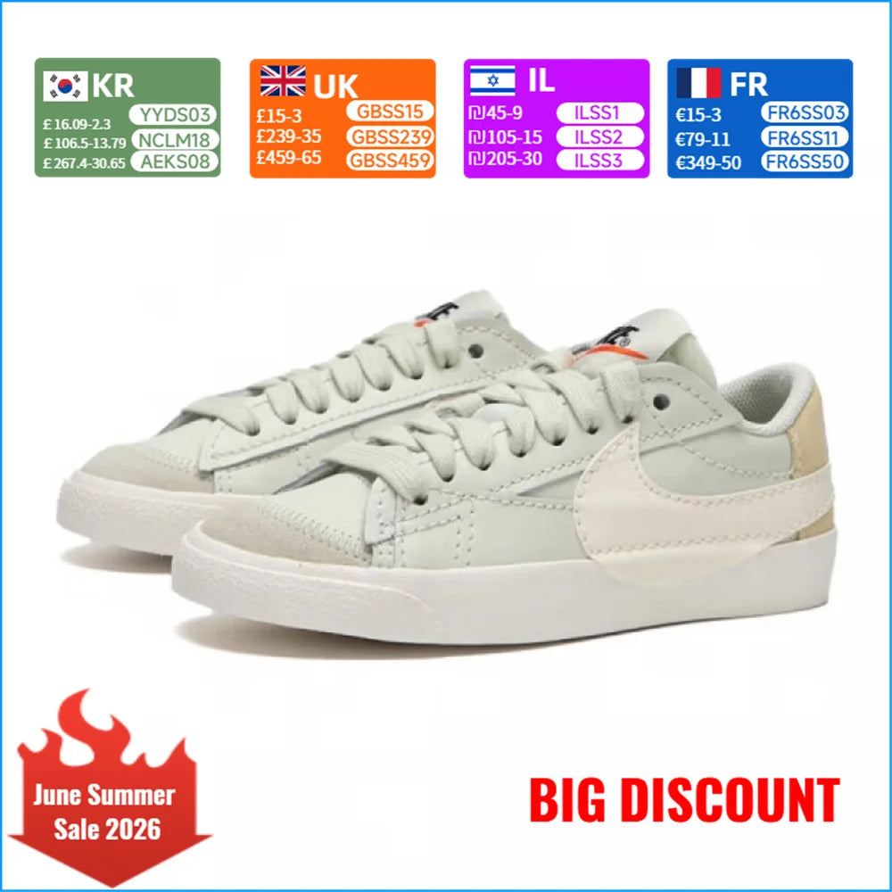 Sneakers Nike Blazer: design classico retrò, resistenti e comode, ideali per l’uso quotidiano e casual DQ1470-004