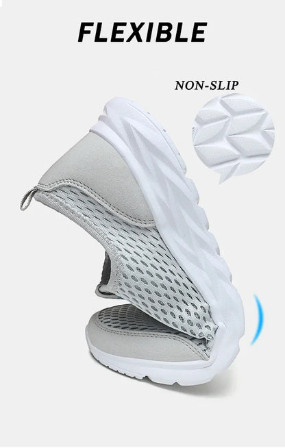 2025 new shoes men loafers, light walking breathable summer comfortable casual shoes, men's sneakers zapatillas hombre plus