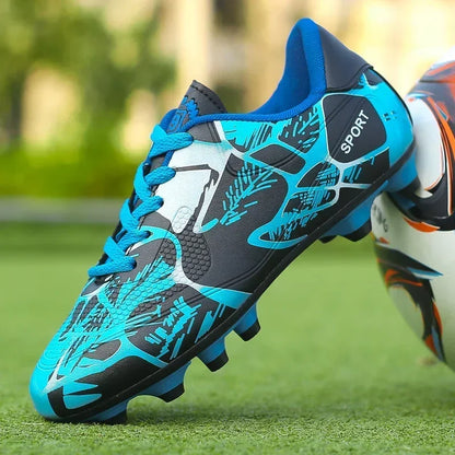 Nouveaux hommes enfants chaussures de Football professionnel garçons crampons antidérapant gazon bottes de Football adulte ultraléger chaussures d'entraînement livraison directe