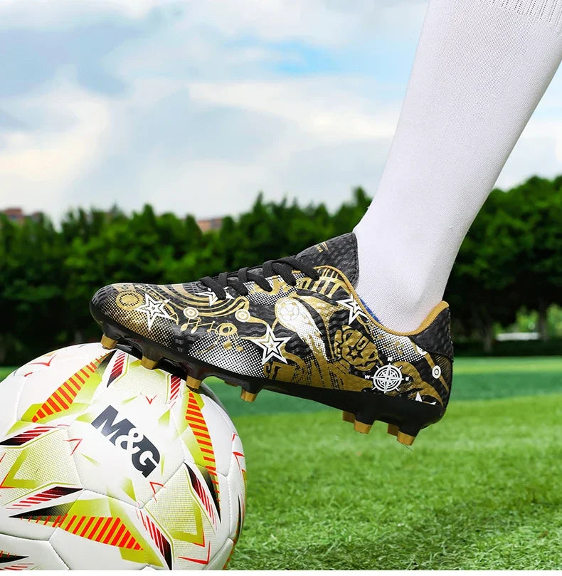 TF/FG chaussures de Football crampons de terrain de Football professionnel pour enfants haute qualité anti-dérapant baskets d'entraînement en plein air chaussures nouveau
