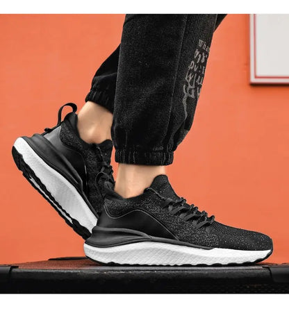 NEW Mijia Sport Shoes 4 Lightweight Ventilated Elastic Knitting Leisure Breathable Non-Slip Running Trainer Sneakers