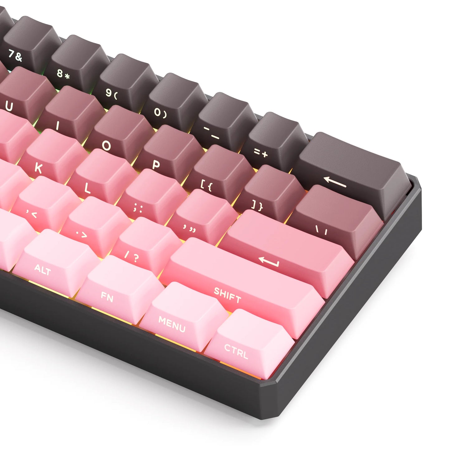 Teclado Mecânico Akko MonsGeek FUN60 com Switch Magnético, 60%, Teclado Gaming, Rapid Trigger 0.01mm, 8K, ARGB, HE/TMR, Teclado Personalizado
