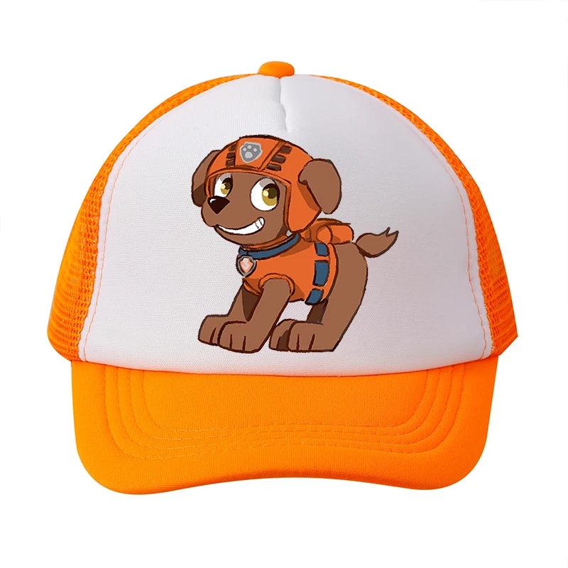 Casquette de baseball pour garçons et filles, chapeau de soleil d'été ajustable, motif Anime Paw Patrols Chase Skye, joli bonnet de soleil rétro, couvre-chef pour adulte, cadeau