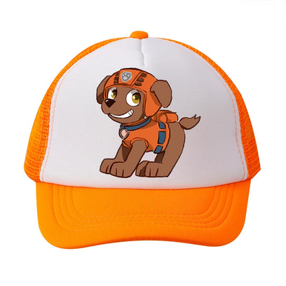 Casquette de baseball pour garçons et filles, chapeau de soleil d'été ajustable, motif Anime Paw Patrols Chase Skye, joli bonnet de soleil rétro, couvre-chef pour adulte, cadeau