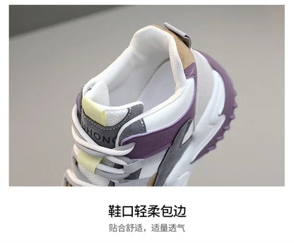 Sneakers for Women 2023 Autumn Slip-On Breathable Mesh Casual Shoes Women Heels Loafers