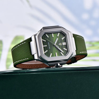 2026 New PAGANI DESIGN Square Quartz Luxury Watch for Men AR Sapphire Mirror Japan Movt Man Watch Luminous 316L All Steel Watch