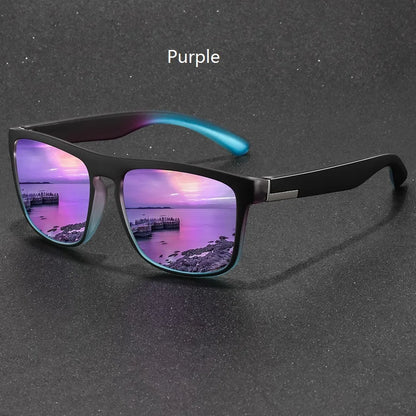 Classic Vintage Fashion Square Sunglasses Fashion Luxury Brand Men Women Fishing Driving Eyewear Designer Sun Glasses