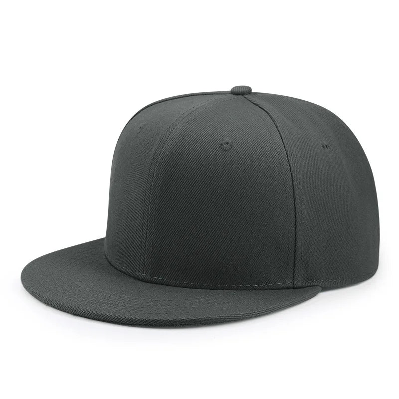 Șapcă complet închisă, ajustată, New York, mărime Plus Large, stil Trucker, pentru bărbați, cu cozoroc plat, hip-hop, culoare solidă, tip baseball, cu închidere snapback, fără imprimeu, cozoroc plat, Era