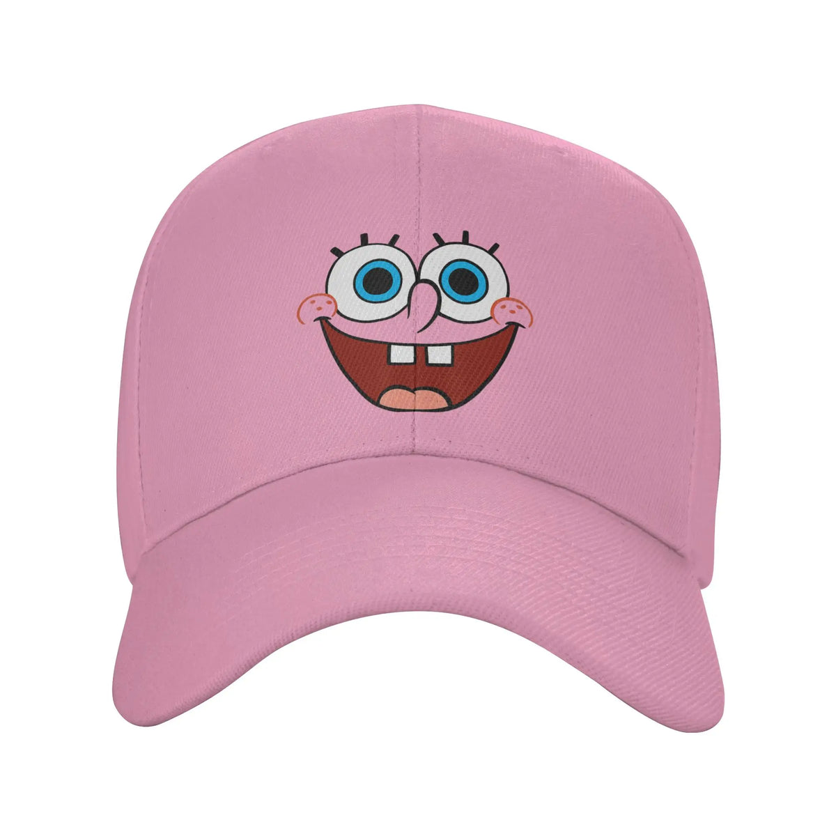 Καπέλο μπέιζμπολ Spongebobs με μεγάλο χαμογελαστό πρόσωπο, ανοιξιάτικο, στυλ y2k, ρετρό καπέλο τύπου «trucker» για ζευγάρια, γυναίκες, τένις, σκέιτ, καπέλα μπέιζμπολ