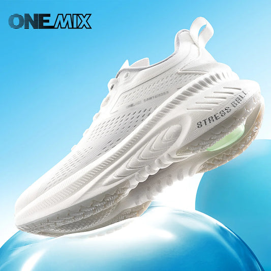 ONEMIX Running Shoes for Men Air Cushion Athletic Breathable Couple Trainers  Walking Sneakers for Women