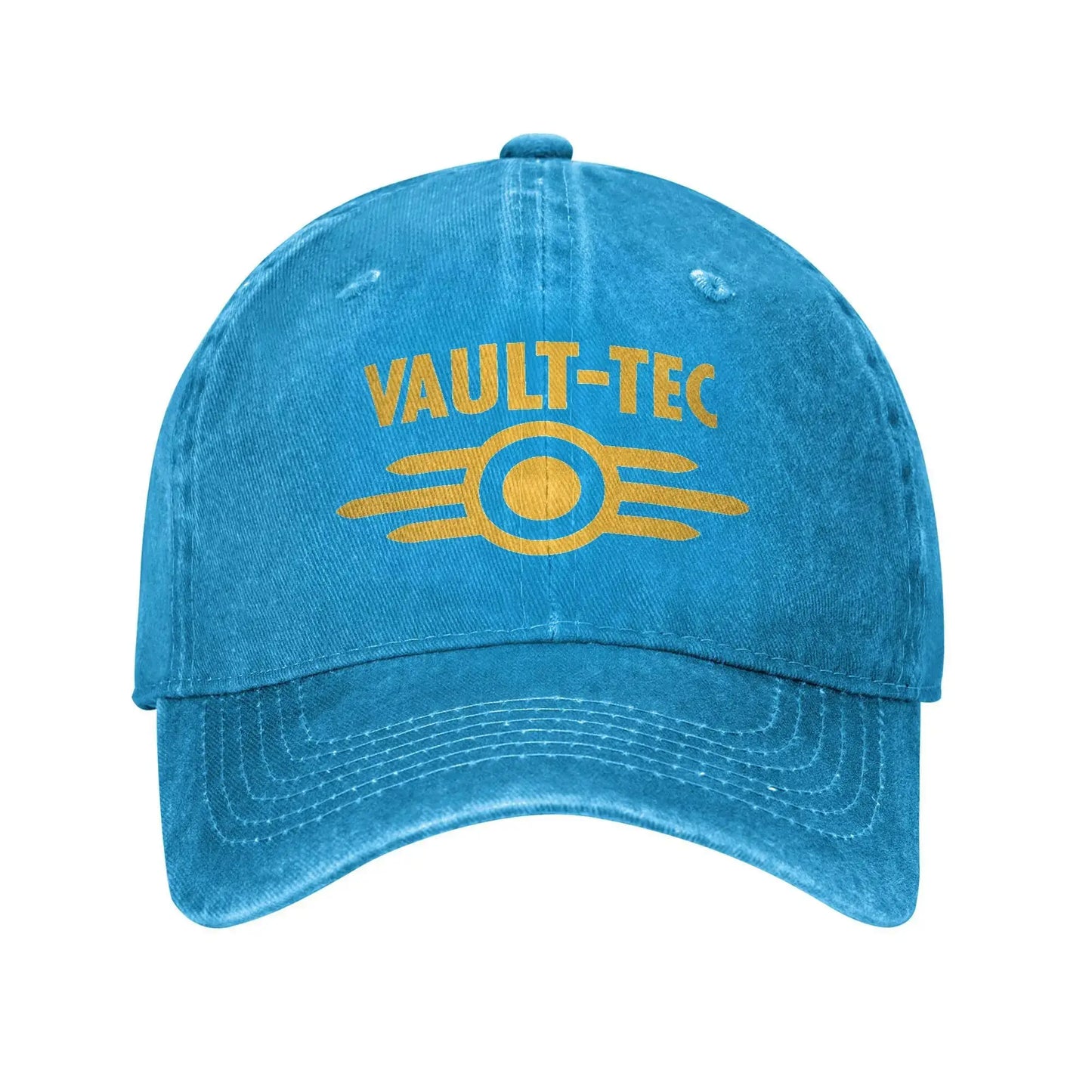 Vault Tec Logo Fallouted Game Sun Baseball Cap Unisex-Teens Design Hip Hop Hat Summer Trendy Tennis Skate Hot Sale Baseball Caps