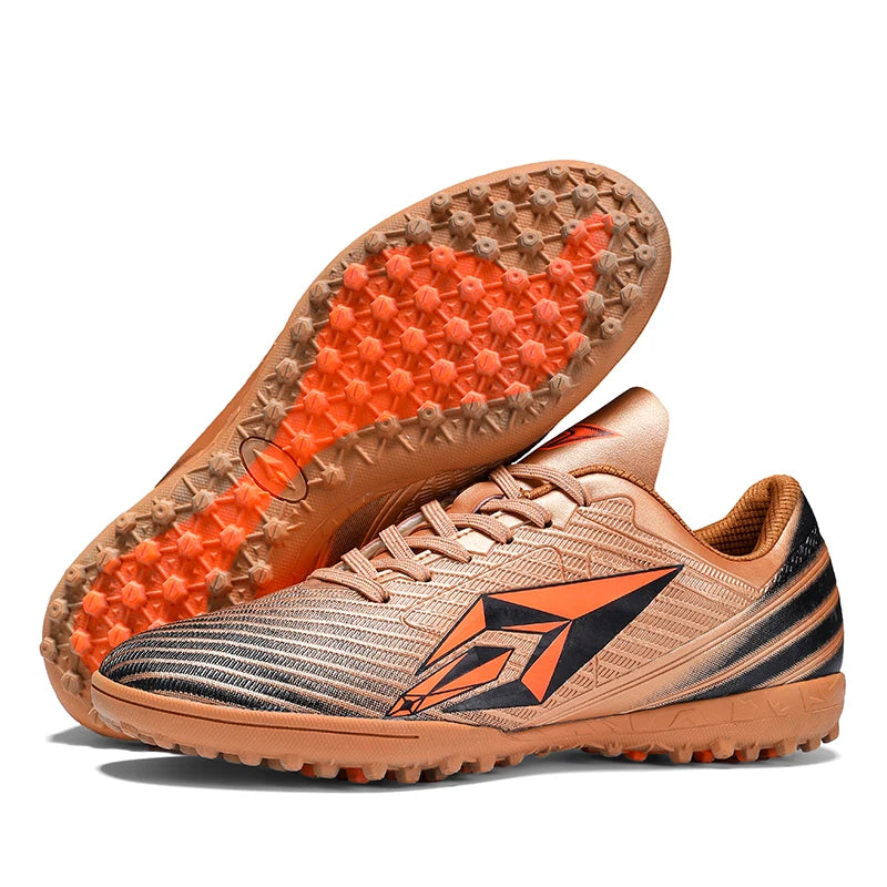 Nouveau modèle de chaussures de football pour hommes, crampons de football, chaussures d'entraînement antidérapantes AG, chaussures de football, crampons longs, pour les compétitions, ult