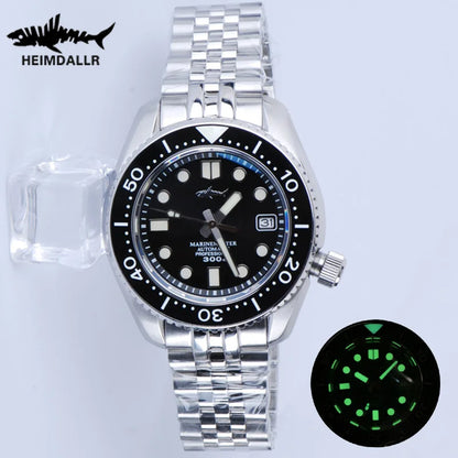 Heimdallr Diver Watch For Men MM300 Sumo SBDX 300M Waterproof Sapphire Crystal C3 Luminous NH35 Automatic Movement Wristwatch