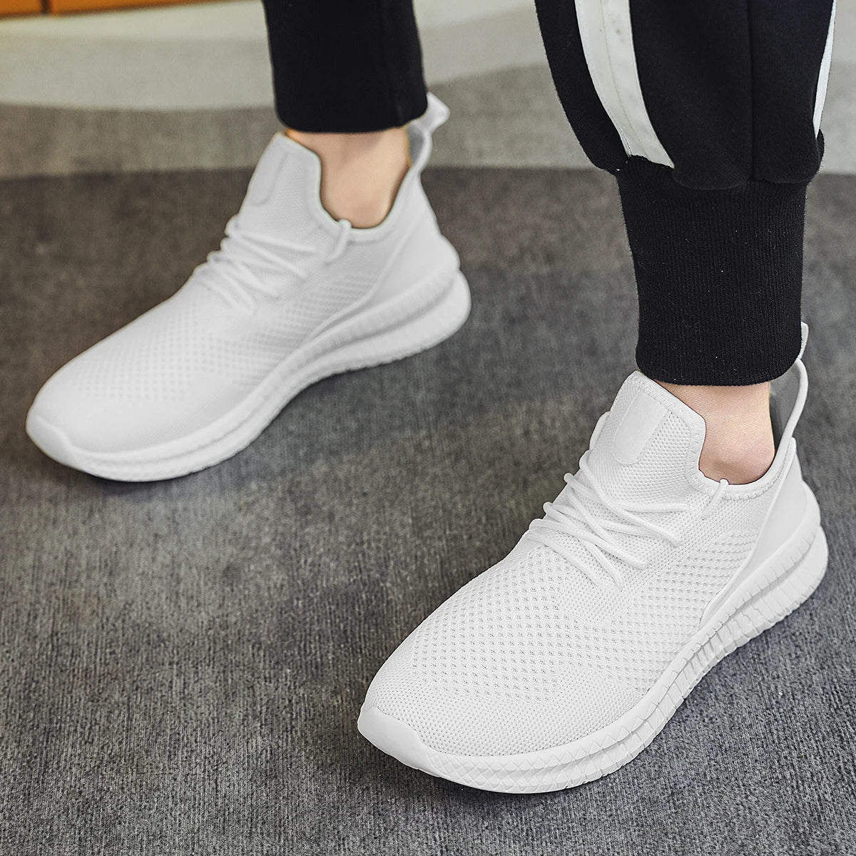 MAEDEF 2024 Walking Sports Shoes High Quality Outdoor Tennis Trainer Shoes Lightweight Comfortable Breathable Men's Casual Sneakers