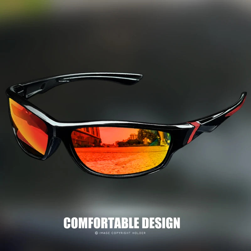 Polarized Sunglasses for Men Sports Mens-Sunglasses: Sun-Glasses with UV Protection for Fishing Driving Running Cycling